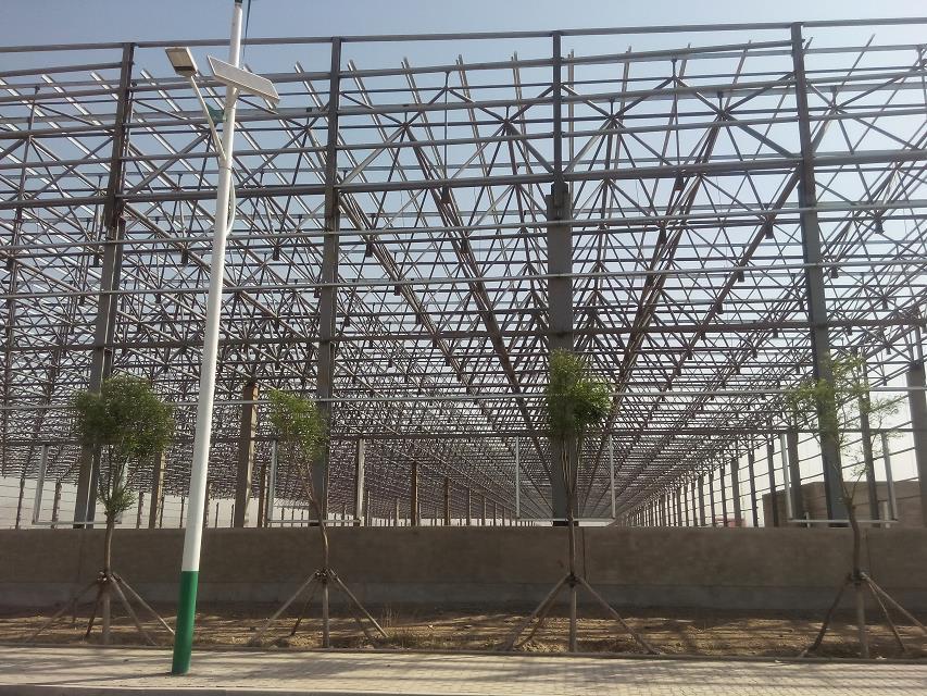 铜陵汽车工业厂房网架